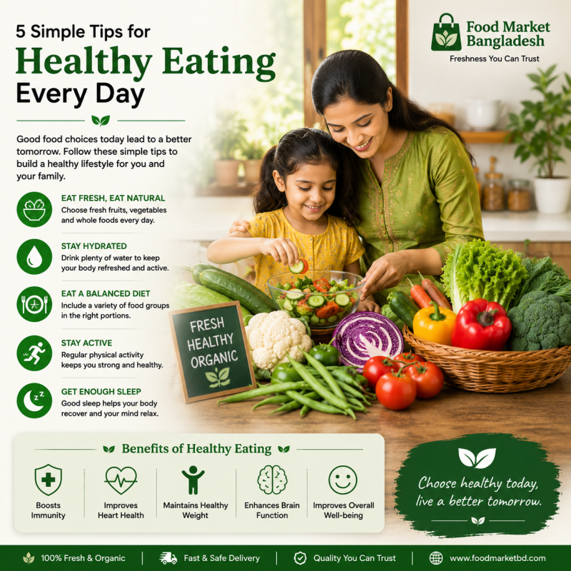 5 Simple Ways to Eat Healthier Every Day