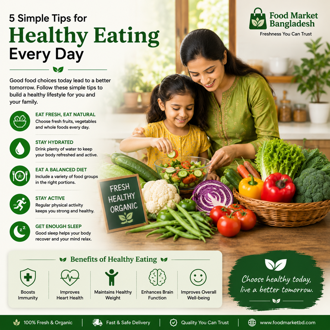5 Simple Ways to Eat Healthier Every Day