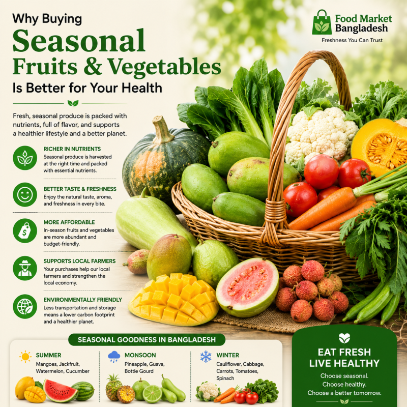 Why Buying Seasonal Fruits and Vegetables Is Better for Your Health