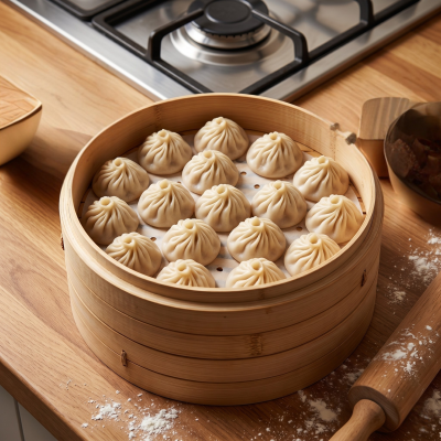 Homemade Chicken Momo 500 G (Frozen)